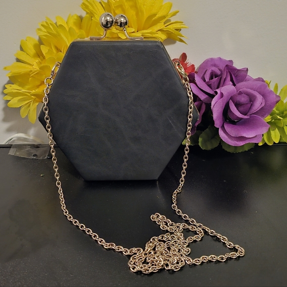 Anthropologie Urban Outfitters Cooperative Hexagon Bag - Picture 1 of 7